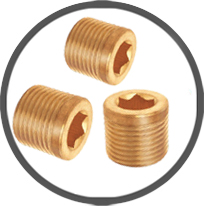  Hexagonal Brass Reducers & Stop Plugs